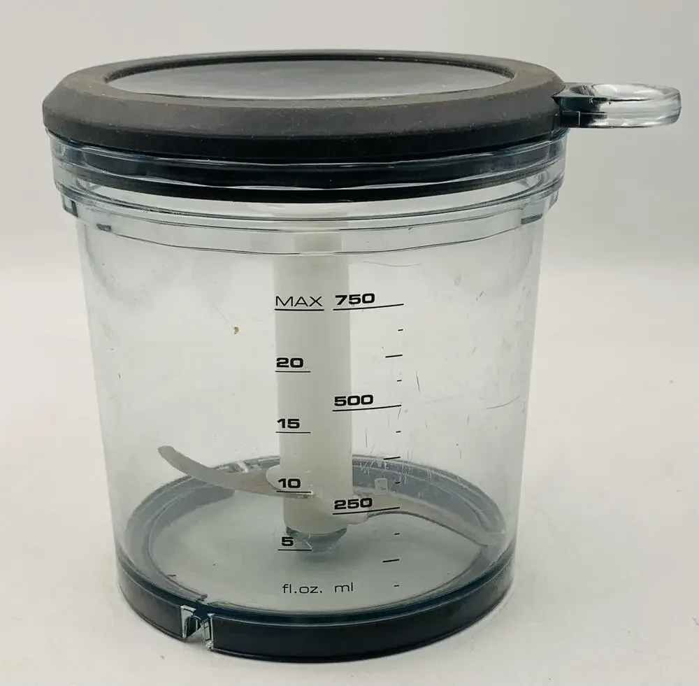 Breville BSB510XL Control Grip Immersion Blender Chopping Bowl (Blade,and Lid)